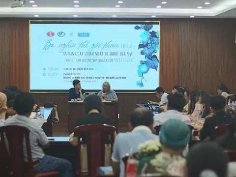 Nhà văn, nhà nghiên cứu Nhật Chiêu giới thiệu tác phẩm "Ba nghìn thế giới thơm"