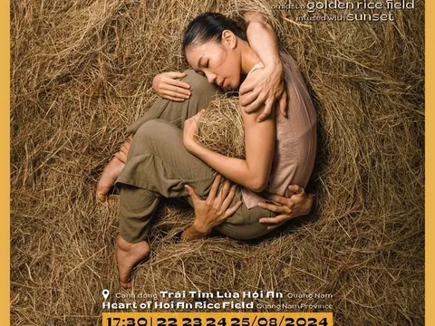 Vở diễn “Rơm” Tôn vinh vẻ đẹp của Cánh đồng lúa chín Hội An sẽ được công chiếu từ ngày 22-25/8/2024