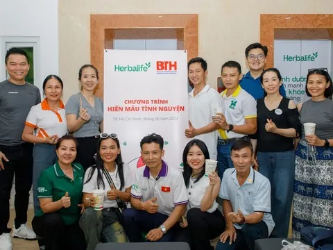 Herbalife Việt Nam tổ chức Ngày hiến máu tình nguyện thường niên lần thứ 7, tiếp nhận 294 đơn vị máu