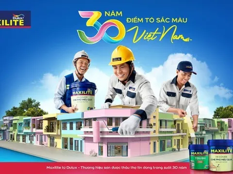 Maxilite từ Dulux khởi động chiến dịch cộng đồng “Tô Sắc Màu Tương Lai" nhân kỷ niệm 30 năm có mặt tại Việt Nam