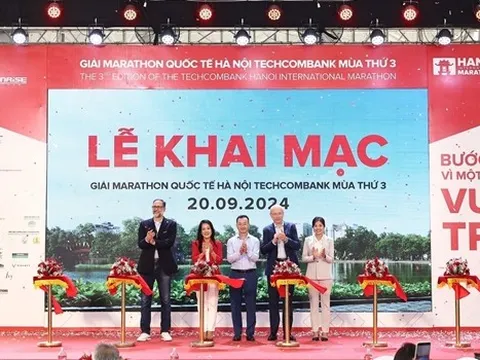 Marathon quốc tế Hà Nội Techcombank: Lan tỏa ý nghĩa nhân văn, tinh thần gắn kết cộng đồng