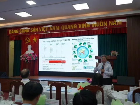 Thực trạng vấn đề sụt lún và ảnh hưởng đến các hoạt động phát triển kinh tế bền vững tại TP.HCM.