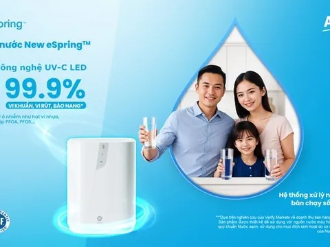Amway Việt Nam ra mắt máy lọc nước New eSpring - Tinh lọc vượt trội, sống khỏe chủ động