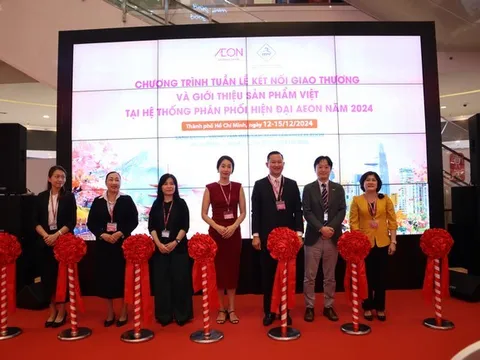 Khai mạc Tuần lễ kết nối giao thương và giới thiệu sản phẩm Việt tại hệ thống phân phối hiện đại AEON Việt Nam năm 2024