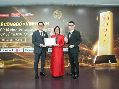 Generali Việt Nam vinh dự được trao tặng danh hiệu Top 10 Sản phẩm – Dịch vụ tin dùng Việt Nam 2024