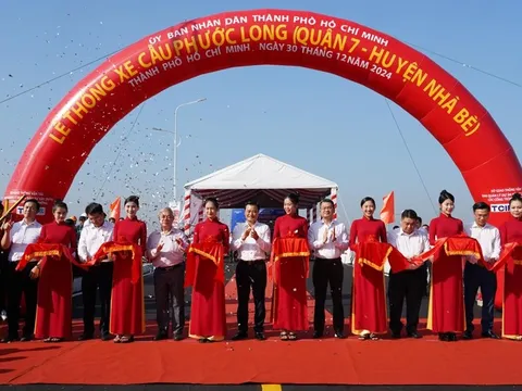 TP. HCM thông xe cầu Phước Long, hầm chui Nguyễn Văn Linh và đường song hành QL50