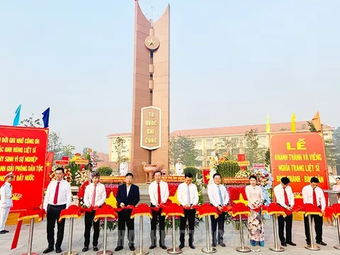 Lễ Khánh thành Dự án nâng cấp, cải tạo và viếng nghĩa trang Liệt sĩ Bình Chánh – Bình Tân