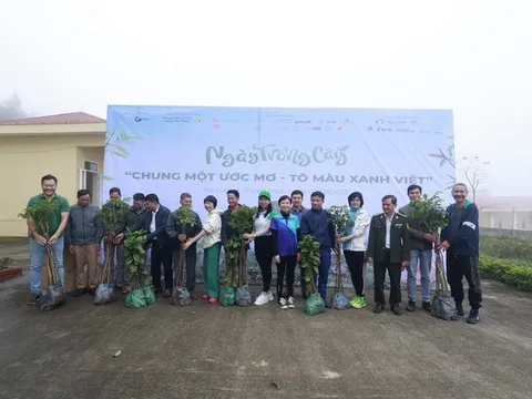 TreeBank trao 5000 cây giống thuộc khuôn khổ dự án “Trồng cây - giữ nước - tạo sinh kế” năm 2025