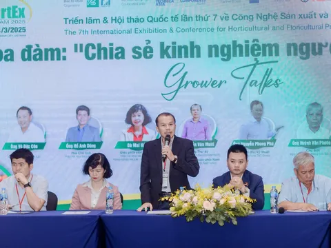 Nhiều kinh nghiệm thực tiễn được trình bày tại Grower Talks: Kết nối chuyên gia & nhà sản xuất – Chia sẻ kinh nghiệm làm vườn tại HortEx Vietnam 2025