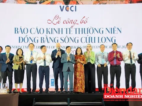 Lễ Công bố Báo cáo Kinh tế Thường niên ĐBSCL 2024 & Diễn đàn Chính sách Thúc đẩy Đầu tư, Phát triển Bền vững ĐBSCL