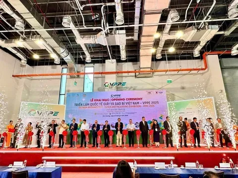 Gần 500 thương hiệu tham gia trưng bày tại Triển lãm quốc tế Giấy và Bao bì Việt Nam - VPPE 2025