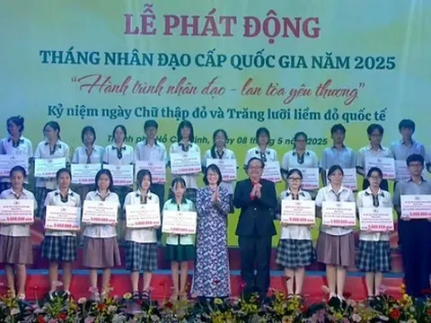 TP.HCM: Khởi động Tháng Nhân đạo năm 2025 'Hành trình nhân đạo-Lan tỏa yêu thương'