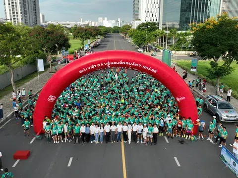 Giải Việt dã về nguồn Quận 7 – huyện Nhà Bè kỷ niệm 28 năm ngày thành lập Quận 7 thu hút hơn 2000 vận động viên tham gia