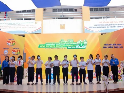 Hơn 500 em học sinh Huyện Hóc Môn tham gia chương trình định hướng nghề nghiệp năm 2025