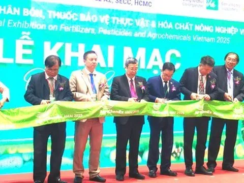 Triển lãm quốc tế lần thứ 6 về Phân bón, Thuốc bảo vệ thực vật và Hóa chất Nông nghiệp Việt Nam 2025 thu hút hơn 350 doanh nghiệp trong và ngoài nước tham gia