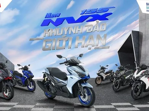 Yamaha Motor Việt Nam ra mắt xe tay ga thể thao mới với tinh thần “khuynh đảo giới hạn”