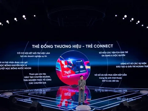 Dược sĩ Tiến cùng Big 4 Ngân hàng TMCP Công thương Việt Nam VietinBank và Công ty Cổ phần thanh toán quốc gia Việt Nam Napas cho ra mắt thẻ ngân hàng mang tên TRẺ CONNECT