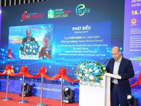 Khai mạc Triển lãm Quốc tế Vietnam ETE & Greenergy Expo 2025