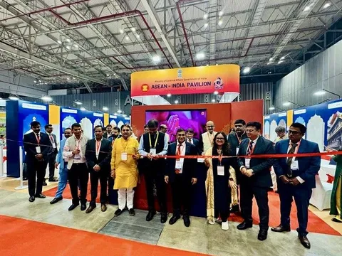 Gian hàng ASEAN – Ấn Độ, giới thiệu các sản phẩm du lịch đa dạng của Ấn Độ đến bạn bè quốc tế