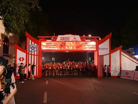 Giải Marathon Quốc tế Hà Nội Techcombank Mùa thứ 4 đã diễn ra tốt đẹp với sự tham gia của hơn 13.000 vận động viên đến từ 55 quốc gia và vùng lãnh thổ trên khắp thế giới