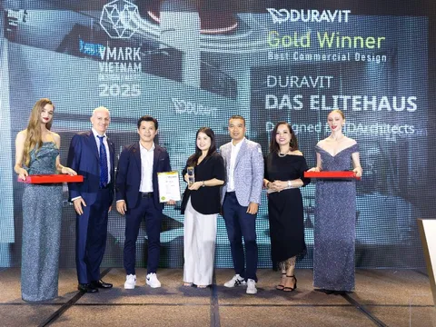 DAS ELITEHAUS – Dấu ấn tinh hoa của Duravit Việt Nam và IDArchitects tại VMARK Design Award 2025, tỏa sáng với giải thưởng Thiết kế thương mại xuất sắc