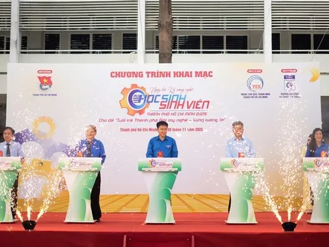 Hơn 2.000 học sinh, sinh viên TP. Hồ Chí Minh tham gia Ngày Hội thi Kỹ năng nghề "Tuổi trẻ thành phố Giỏi tay nghề - Vững tương lai" năm 2025