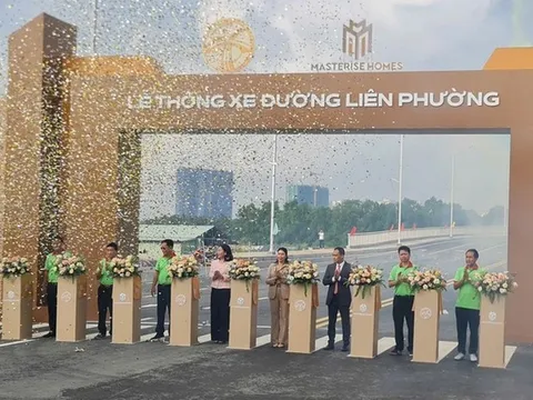 Thông xe đường Liên Phường, kết nối giao thông cửa ngõ phía Đông TP.HCM