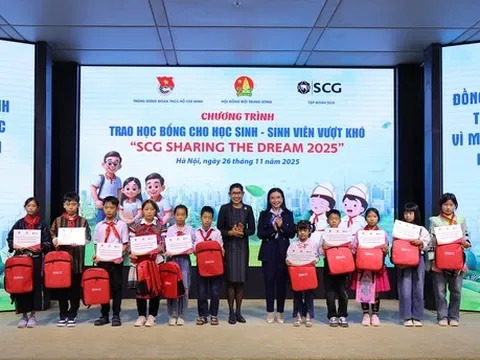 SCG Sharing the Dream 2025: Đồng hành cùng thanh niên Việt Nam và thúc đẩy các mục tiêu phát triển bền vững Quốc gia