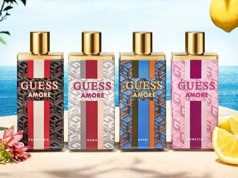 GUESS Amore Collection - Hành trình hương mang dấu ấn Địa Trung Hải