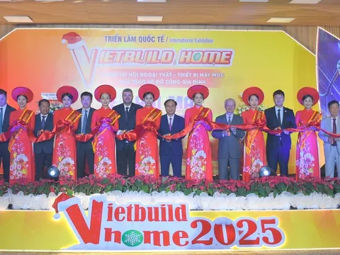 Khai mạc Triển lãm quốc tế Vietbuild Home 2025 quy tụ hơn 700 gian hàng