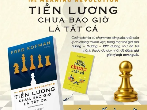 “Tiền lương chưa bao giờ là tất cả”: Cuốn sách giúp người đi làm tìm lại ý nghĩa công việc