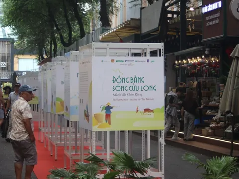 Khai mạc sự kiện “Văn minh lúa nước đồng bằng sông Cửu Long” tại đường sách TPHCM