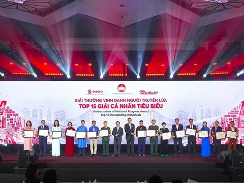 Công bố Top 15 gương mặt truyền lửa, SABECO khép lại chiến dịch ‘150 năm di sản vươn cao’