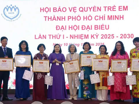 Hội Bảo vệ Quyền Trẻ em TP.HCM tổ chức thành công Đại hội lần thứ I (nhiệm kỳ 2025 – 2030)