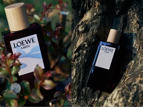 LOEWE Earth & Khúc Mạnh Quân: Mùi hương của chiều sâu đương đại