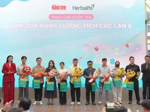 Trao giải 'Lan tỏa năng lượng tích cực' lần 6: Tôn vinh hành động tử tế