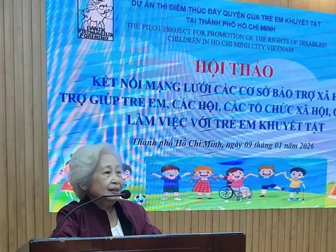Bảo vệ, chăm sóc trẻ em khuyết tật không chỉ là trách nhiệm pháp lý mà còn là thước đo của sự phát triển nhân văn