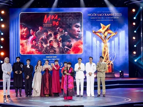 Mưa Đỏ, Steven, Lê Hạ Anh, Việt Hương, Đoàn Thiên Ân, Hòa Minzy, Rhyder, Huỳnh Lập, Duy Khánh, Lâm Vỹ Dạ,... ‘đại thắng’ Ngôi Sao Xanh 2025