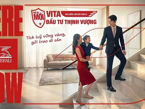 Generali Việt Nam ra mắt sản phẩm bảo hiểm liên kết đơn vị VITA – Đầu Tư Thịnh Vượng - Giúp khách hàng tích lũy vững vàng, gửi trao di sản cho thế hệ tiếp nối