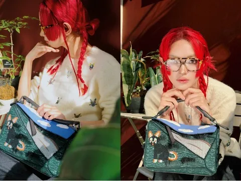 Châu Bùi hội ngộ LOEWE Perfumes trong sự kiện ra mắt cửa hàng flagship tại Seongsu - Hàn Quốc