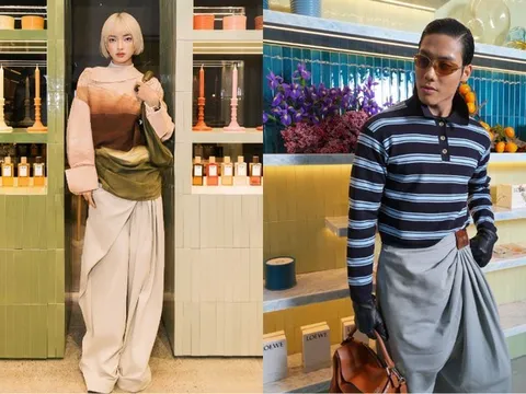Châu Bùi & Huang Long: Hai cá tính nổi bật trong sự kiện ra mắt Flagship Store LOEWE Perfumes