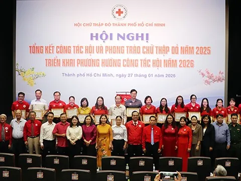Tổng giá trị các hoạt động của Hội Chữ thập đỏ Thành phố đạt trên 791 tỷ đồng