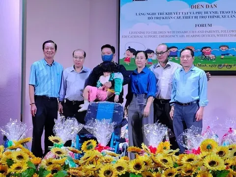 Diễn đàn lắng nghe tiếng nói trẻ em khuyết tật, người chăm sóc trẻ khuyết tật tại phường Chánh Hưng, Phú Định