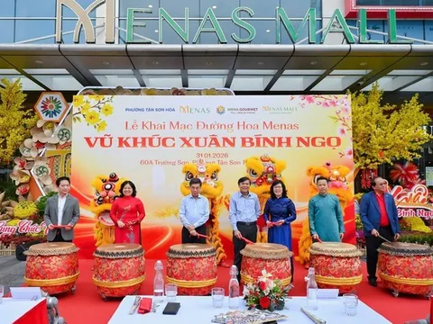 Khai mạc đường hoa Vũ khúc Xuân Bính Ngọ: Dấu ấn 5 năm Menas kiến tạo di sản