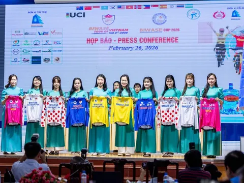22 đội đua trong nước và quốc tế tham dự Giải xe đạp nữ quốc tế Biwase Tour of Vietnam 2026