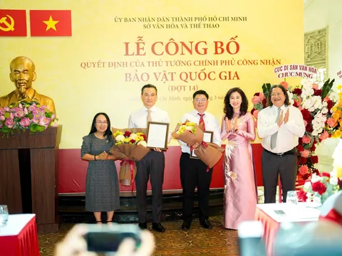 Công nhận Bát bồng gốm Hoa Lộc và bộ tượng gốm men nhiều màu Tam quan Đại đế là bảo vật quốc gia (đợt 14)