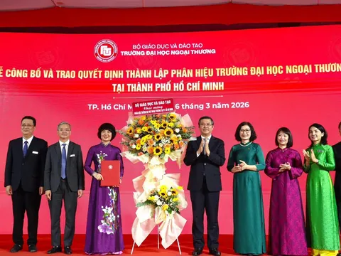 Lễ công bố thành lập Phân hiệu Trường Đại học Ngoại thương tại TP.HCM: Tầm vóc mới, sứ mệnh mới