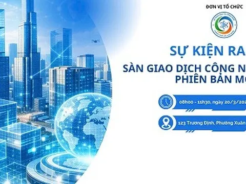 Mời tham dự Sự kiện ra mắt Sàn Giao dịch công nghệ Thành phố Hồ Chí Minh phiên bản mới