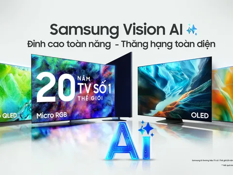 Samsung AI TV 2026 đã có mặt tại Việt Nam, mở rộng danh mục AI TV với “Trợ lý Vision AI đa nhiệm”