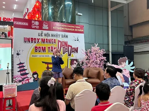 Lễ hội Nhật Bản - Đêm hội Manga tại Nhà Sách Tân Định thu hút đông đảo bạn đọc tham dự